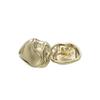 10pcs Irregularly Shaped Buttons Gold Silver Color Metal Shank Buttons Clothing Sewing Accessories(Gold,20mm) view 1