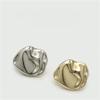 10pcs Irregularly Shaped Buttons Gold Silver Color Metal Shank Buttons Clothing Sewing Accessories(Gold,20mm) view 2