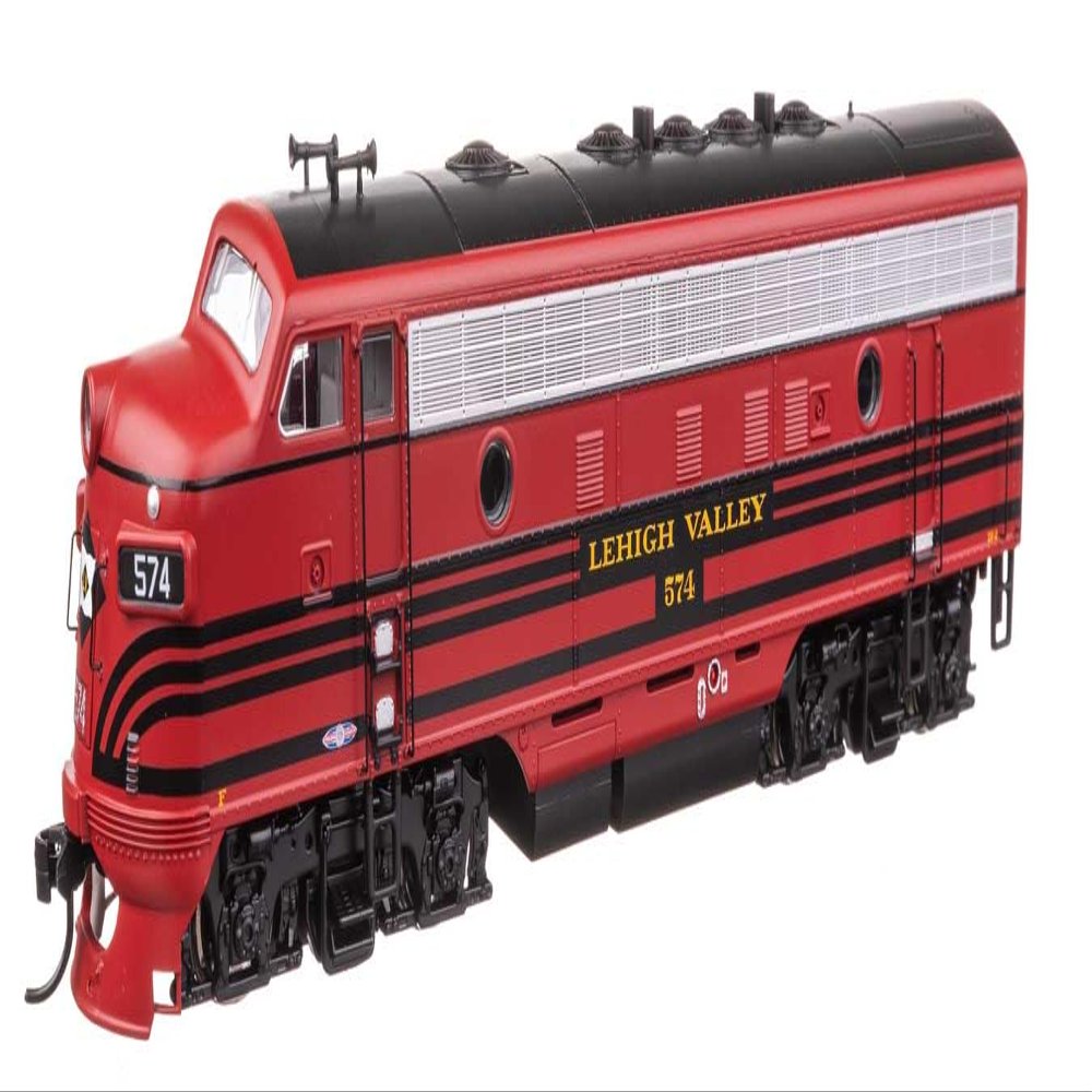 Walthers Mainline 910-11409 HO Scale EMD F7 A - Standard DC - Lehigh Valley #574
