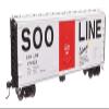 Walthers Mainline 910-2866 HO Scale 50' PC&F Insulated Boxcar - Ready to Run - Soo Line #177620 view 1