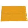 Beeswax Press Mold, 5.4mm Rubber Comb Foundation Sheet Yellow Beekeeping Accessory, Raised Pattern Press for Other Products view 1