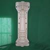 Decorative Roman Pillar Concrete Baluster Mold, 27.6 inch Garden Column Cast Mold, White view 2