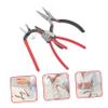 DIYEAH 3pcs Diy Handmade Crafts Punch Hole Puncher Heavy Duty Jewelry Making Tools Pliers view 4