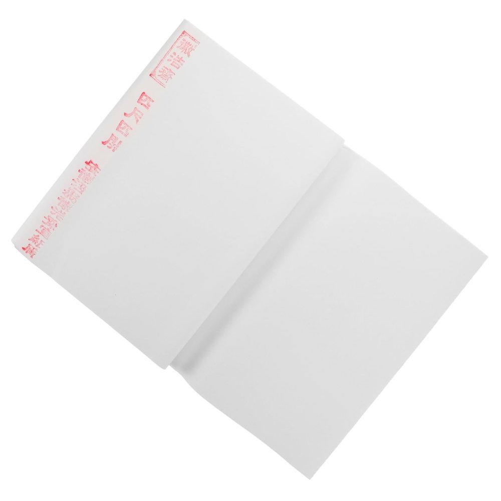 OSALADI 100sheets Multi-Function Chinese Art Paper Rice Paper for Crafts Blank Calligraphy Xuan
