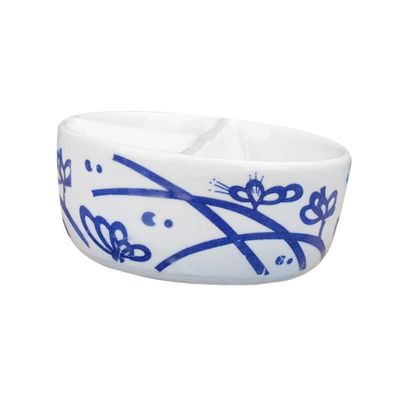 Beatifufu 1pc Long-Service Ceramic Plate Porcelain Paint Palette Divider for Artists Boys and Girls Students