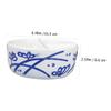 Beatifufu 1pc Long-Service Ceramic Plate Porcelain Paint Palette Divider for Artists Boys and Girls Students view 2