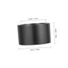 Angoily Graphite Crucible Evaporating Dish for Brass Aluminum Graphite Melting Pot view 2