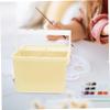 Holibanna 2pcs Compact Paint Brush Washer Portable Watercolor Palette Brush Holder Cleaning Bucket Handle view 3