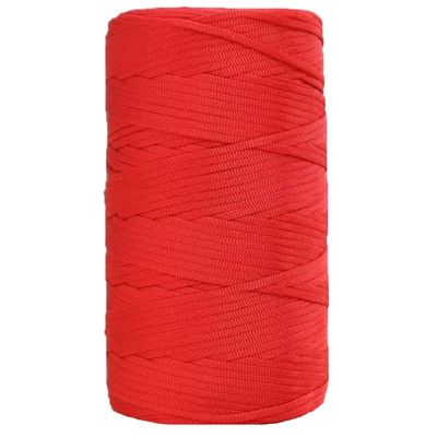 250 g/8.82 Ounces Summer Sun Hat Yarn Ice Silk Yarn Hand Knitting Tread Crochet Bags Thread (Red)