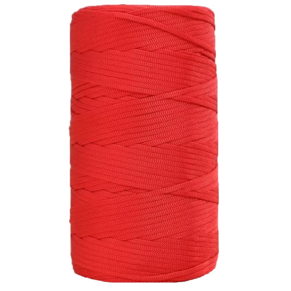 250 g/8.82 Ounces Summer Sun Hat Yarn Ice Silk Yarn Hand Knitting Tread Crochet Bags Thread (Red)
