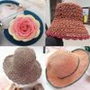 250 g/8.82 Ounces Summer Sun Hat Yarn Ice Silk Yarn Hand Knitting Tread Crochet Bags Thread (Red) view 2
