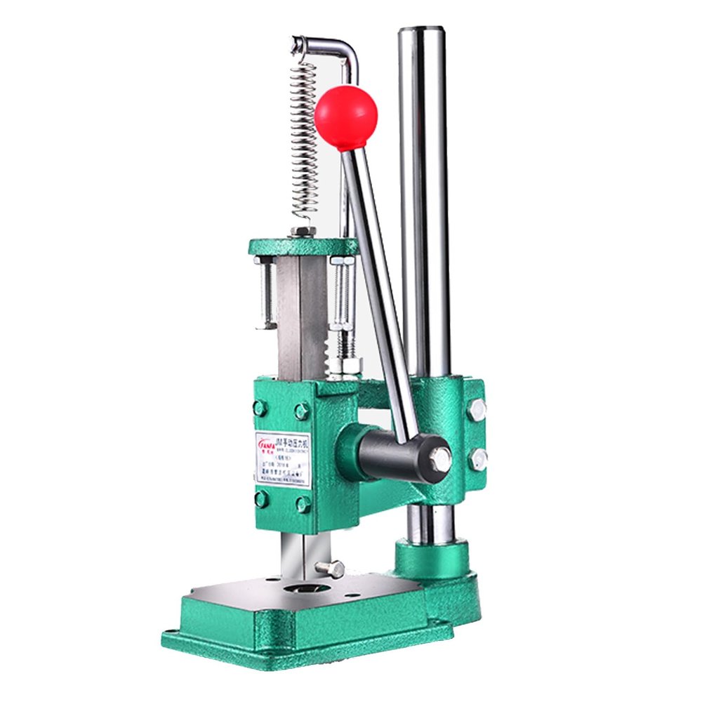 DNGXAOYA Manual Press,Adjustable Hand Punching,for Pressing Embossing Stamping and Punching Durable and Versatile Handheld Punch Press