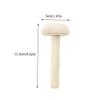 OFFIGAM 5pcs Art Printmaking Tools Wooden Mushroom Roller Set Mushroom Pattern Decoration Painting view 2