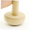 OFFIGAM 5pcs Art Printmaking Tools Wooden Mushroom Roller Set Mushroom Pattern Decoration Painting view 4