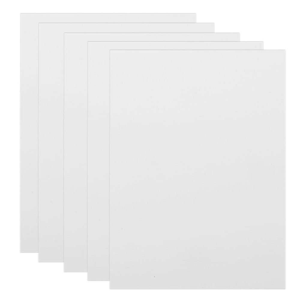CORHAD 5pcs Blank Aluminum Sheets for Heat Transfer Sublimation Metal Photo Blanks for DIY Wall Poster Frames for Custom Signage and Creative Projects