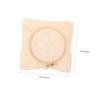 Uonlytech Handcraft Coaster Coaster Material Kit Material Punch Needle Kit for Beginners view 2