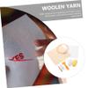 Uonlytech Handcraft Coaster Coaster Material Kit Material Punch Needle Kit for Beginners view 4