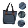 Veemoon Large Capacity Crochet Bag Organizer for Knitting Tools Wool Yarn Storage Tote Zipper Pockets for DIY Projects view 2