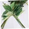 Happyyami 10sets Artificial Flower Stems Leaves Realistic Floral Bouquet Accessories for Home Wedding Garden and Office Decor view 4