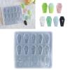 HYROOY Halloween Silicone Resin Mold Tiny Coffin Shape Mold Filling Craft Quicksand Filler Resin Mold Making Handmade Craft Silicone view 2