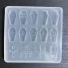 HYROOY Halloween Silicone Resin Mold Tiny Coffin Shape Mold Filling Craft Quicksand Filler Resin Mold Making Handmade Craft Silicone view 4