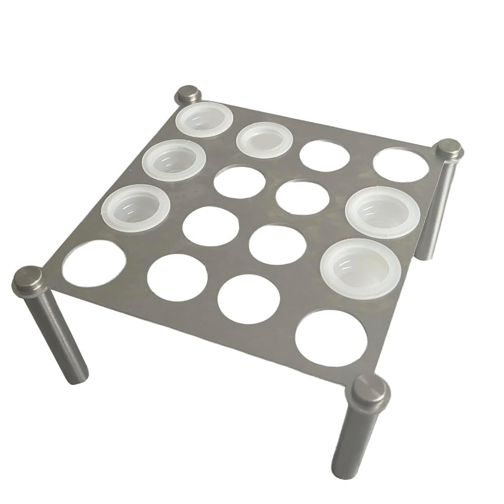 Metal Chess Item Holder Silicone Chess Molds Set Epoxy Resin Mould Chess Stand Board Games Moulds for Home Decorations