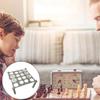 Metal Chess Item Holder Silicone Chess Molds Set Epoxy Resin Mould Chess Stand Board Games Moulds for Home Decorations view 2