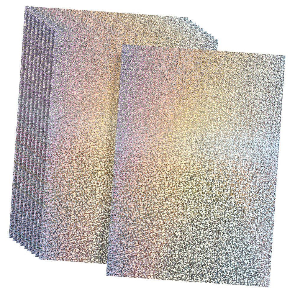 DOITOOL Crafting Essential Holographic Paper Cardstock Glitter Paper for Crafts