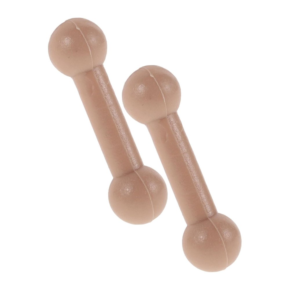 KICHOUSE 1/6 Scale Soldier Doll Foot Extenders 2Pcs Miniature Action Figure Foot Connectors for Realistic Heightening and Versatile Doll Accessories