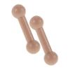 KICHOUSE 1/6 Scale Soldier Doll Foot Extenders 2Pcs Miniature Action Figure Foot Connectors for Realistic Heightening and Versatile Doll Accessories view 1