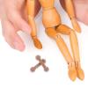 KICHOUSE 1/6 Scale Soldier Doll Foot Extenders 2Pcs Miniature Action Figure Foot Connectors for Realistic Heightening and Versatile Doll Accessories view 3