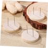 CORHAD 6 Pack Woven Doll Base Support Stand for Crochet Dolls Display Holder Stand view 2