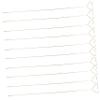 Lurrose 20pcs Metal Floral Card Picks for Weddings Birthdays Flower Place Card Holders Heart Shape Clips for Bouquets Craft Decorations view 1