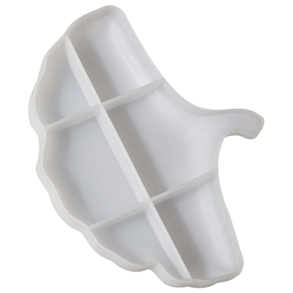 DOITOOL Ginkgo Leaf DIY Mold Reusable Silicone Tray for Crafting Decorative Ornaments Food Dish and Dessert Trays Handmade Projects and Art
