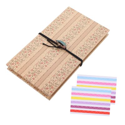 STOBAZA Folding Pages Photo Album Scrapbook Hand-pasted Design Creative and for Weddings Birthdays Graduations and Family Memories