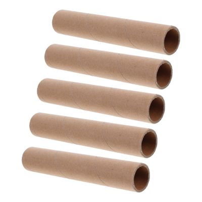 Angoily 5pcs Round Cardboard Tubes for Posters Crafts Shipping Paper Cylinder Boxes Lightweight Portable Calligraphy Art Prints and Storage