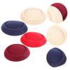 Toyvian Mini Diy Top Hats for Women Pcs Beret Diy Round Base Wear-resistant Hat Making Supply view 1
