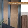 16"/18"/24"/31.5"/39.4" Width Natural Sisal Jute Webbing Roll, Hand-oven Linen Material Closed Mesh Webbing Sheet for Cabinet Chair Ceiling Repair Furniture Restoration Upholstery/Craft Projects(31.5" view 3