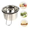 Homoyoyo 1set Handmade Soap Melting Pot Melting Container for Soap Making - Bowl for Safe Use for Home Crafts and Candle Making view 3