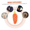 OHPHCALL 10 Pack Mini Felt Carrot Charms DIY Brooch Pins Easter Decor Wool Felt Carrot Ornaments view 3