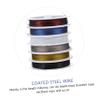ARTIBETTER 6pcs Coated Copper Wire for Jewelry Making Bracelet and Necklace String for Beading Crafting and DIY Projects view 3