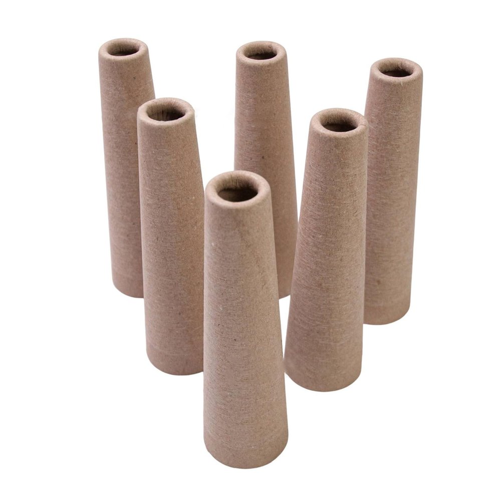 Fuhiueos 6Pcs Portable Yarn Winding Tubes Wool Winding Tube Wool Winder Set Knitting Tube Paper Yarn Winding Cardboard Tubes