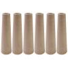Fuhiueos 6Pcs Portable Yarn Winding Tubes Wool Winding Tube Wool Winder Set Knitting Tube Paper Yarn Winding Cardboard Tubes view 3