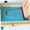 Uonlytech 2Pcs Wooden Screen Printing Squeegee Set Dual-use Ink Scraper for Printing Methods for Artists Sturdy and Solvent-Resistant view 4