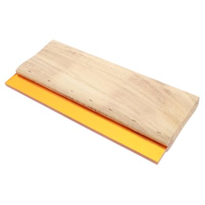 ARTIBETTER Wooden Screen Printing Squeegee for DIY Projects 10-inch Sturdy Ink Scraper Ergonomic Handle for Artisans