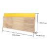 ARTIBETTER Wooden Screen Printing Squeegee for DIY Projects 10-inch Sturdy Ink Scraper Ergonomic Handle for Artisans view 2