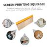 ARTIBETTER Wooden Screen Printing Squeegee for DIY Projects 10-inch Sturdy Ink Scraper Ergonomic Handle for Artisans view 4