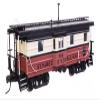 Walthers Proto 920-103661 HO Scale Milwaukee Road Rib Sided Caboose - St. Maries River Railroad #996 (red, White, Black; Oil Stove) view 1