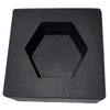 10 oz Hex Graphite Gold Ingot Mold for Gold & Silver Casting view 1