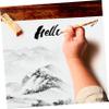 SUPVOX Blank Water Painting Cloth Large Canvas Calligraphy Practice Art Paper Wall Decor view 4